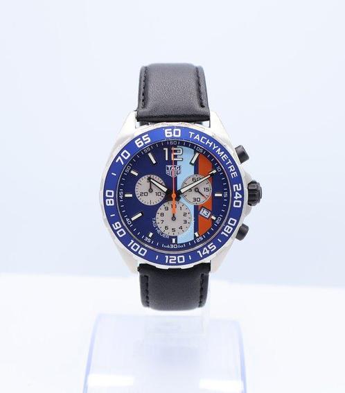TAG Heuer - Formula 1 Gulf Date - Sans Prix de Réserve -, Handtassen en Accessoires, Horloges | Heren
