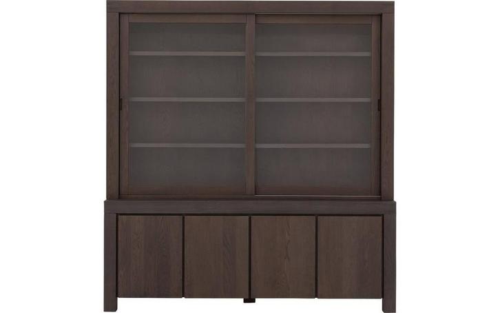 Goossens wonen buffetkast clear eiken 210x225x45cm default, Zakelijke goederen, Kantoor en Winkelinrichting | Kantoormeubilair en Inrichting
