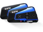 Veiling - LEXIN B4FM Motorfiets Bluetooth Helm Intercom, Motoren, Gebruikt