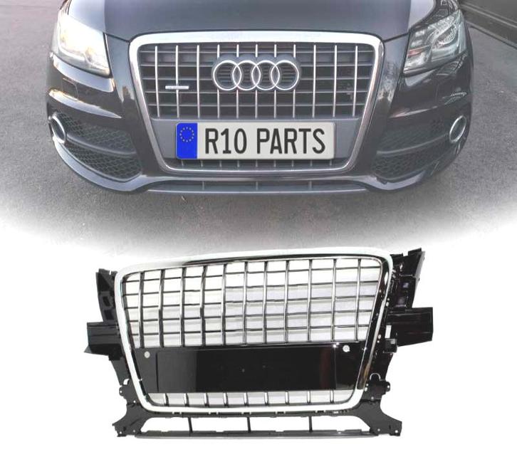 CALANDRE AUDI Q5 08-11 LOOK S LINE CHROMÉ, Auto-onderdelen, Carrosserie, Verzenden