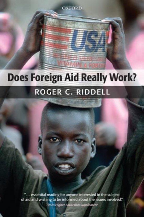Does Foreign Aid Really Work? 9780199544462 Roger C. Riddell, Boeken, Taal | Engels, Gelezen, Verzenden
