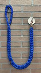 Lederen honden riem Hard blue, Ophalen of Verzenden, Nieuw