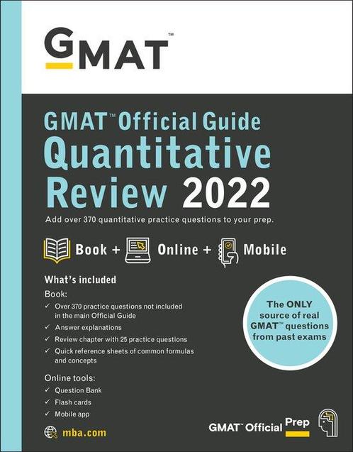 GMAT Official Guide Quantitative Review 2022 9781119793786, Boeken, Overige Boeken, Gelezen, Verzenden