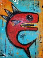 Wigulins Art (1971) - Moby Dick - original Artwork, Antiek en Kunst