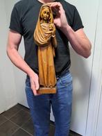 Beeld, Heilige Maria met kindje Jezus - 50 cm - Hout