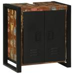vidaXL Lavabok 55x35x60 cm Massief Hout Gerecycled, Huis en Inrichting, Verzenden, Nieuw