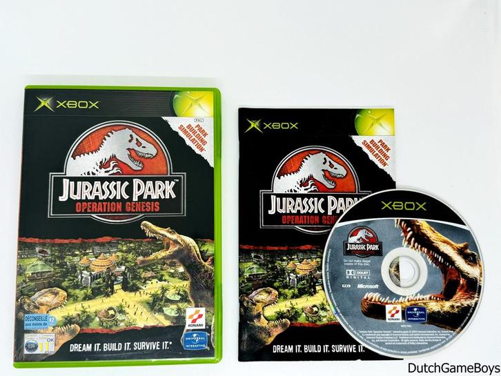 Xbox Classic - Jurassic Park - Operation Genesis, Games en Spelcomputers, Games | Xbox Original, Gebruikt, Verzenden