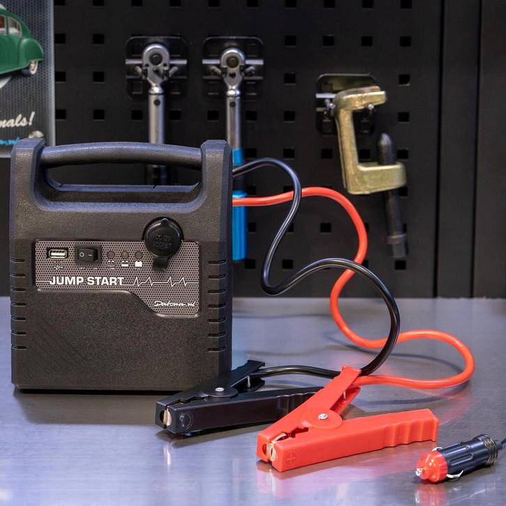 Datona Jumpstarter 12V - Starthulp voor auto, motor en, Auto diversen, Autogereedschap, Ophalen of Verzenden