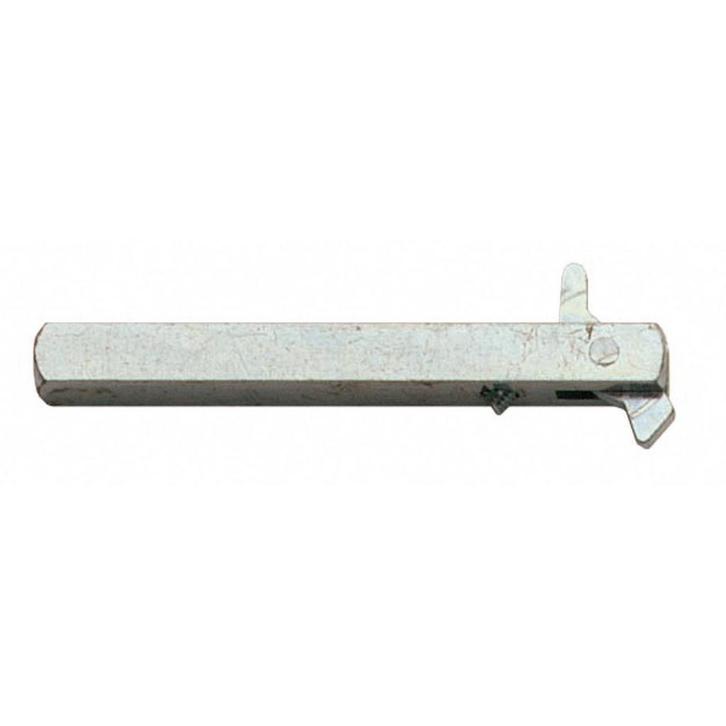 Wisselstift 8x80 mm - voor deurklink binnendeur - Intersteel, Doe-het-zelf en Bouw, Hang- en Sluitwerk, Klink of Kruk, Nieuw, Overige materialen