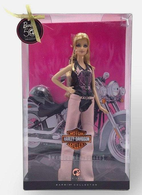 Mattel - Poupée Barbie Harley-Davidson Barbie – Pink & Power, Antiek en Kunst, Antiek | Speelgoed
