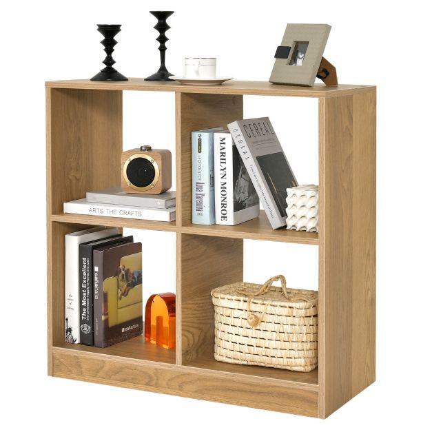 2dekans | Coast Boekenkast 73 x 33 x 75 cm – Naturel –, Huis en Inrichting, Kasten | Boekenkasten, Ophalen of Verzenden