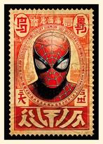 Kobalt (1970) - Spider-Man (Galaxy Stamp series), Antiek en Kunst, Kunst | Schilderijen | Modern