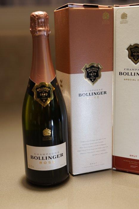 Bollinger, Rosé and Special Cuvée - Champagne Brut, Rosé - 2, Verzamelen, Wijnen