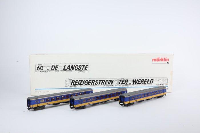 Märklin H0 - 4391 - Ensemble de wagons de passagers pour, Hobby en Vrije tijd, Modeltreinen | H0