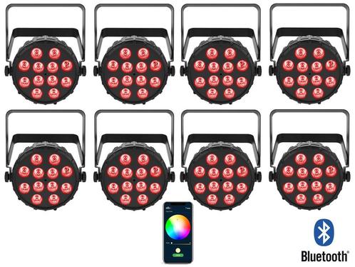 Chauvet DJ 8x 30W RGB LED PAR Spots 3-in-1 Wash Effect, Muziek en Instrumenten, Licht en Laser