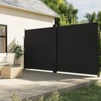 Uittrekbaar Windscherm Zwart 6m | Retour Deal! Topkoopje, Staal, Nieuw, 200 cm of meer, Verzenden