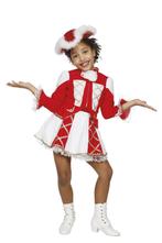 Majorette Kostuum Rood Meisje, Verzenden, Nieuw