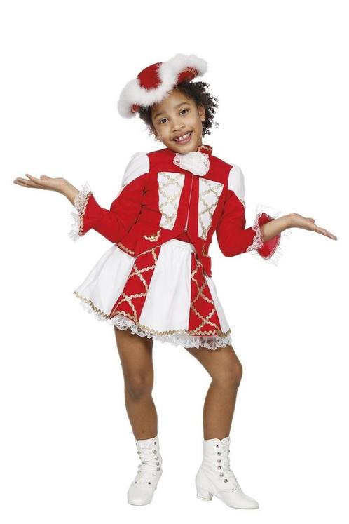 Majorette Kostuum Rood Meisje, Kinderen en Baby's, Carnavalskleding en Verkleedspullen, Nieuw, Verzenden