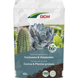 Cactussen en vetplanten potgrond | DCM | 10 L (Bio-label), Jardin & Terrasse, Terre & Fumier, Envoi