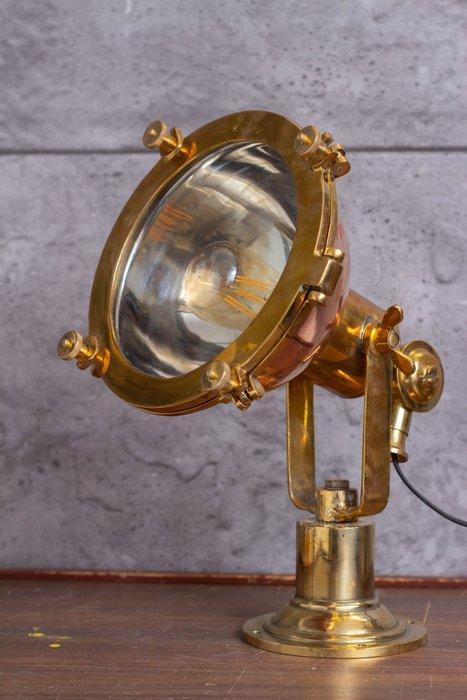Copper & brass mini fox desk lamp - Bureaulamp - Staal,, Antiek en Kunst, Antiek | Wandborden en Tegels