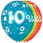 Ballonnen 10 Jaar Versiering 30cm 5st, Verzenden