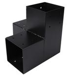 Starx paalverbinder type-Y 120x120 mm zwart, Doe-het-zelf en Bouw, Nieuw