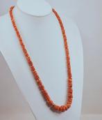 Bloedkoraal - Verguld, Zilver - Halsketting - Middellandse, Antiek en Kunst, Curiosa en Brocante