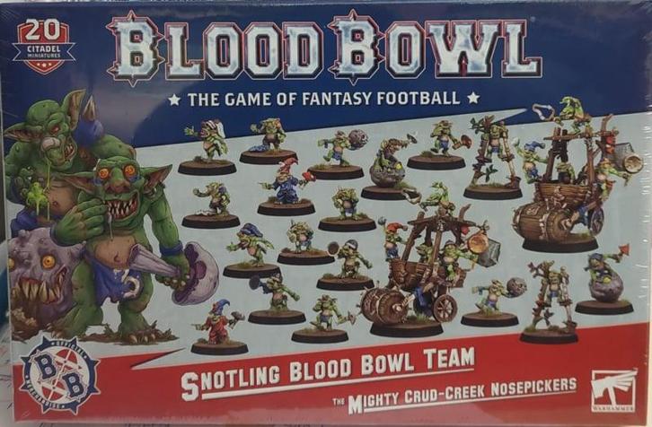 Warhammer Blood Bowl Snotling Blood Bowl Team (Warhammer, Hobby en Vrije tijd, Wargaming, Ophalen of Verzenden