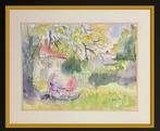 Marie Louise Ogier (1912-2003 ) - Scène d’extérieur -, Antiek en Kunst