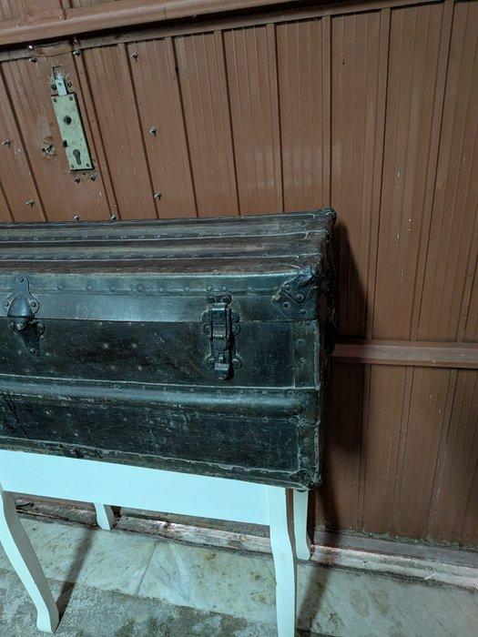 Opbergkoffer - Karton, Antiquités & Art, Curiosités & Brocante