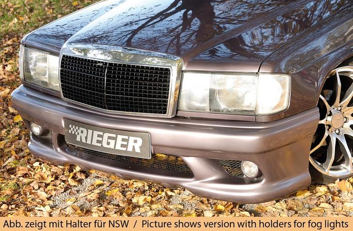 Rieger voorbumper | 190-Serie (W201) - Sedan | stuk ongespot, Auto-onderdelen, Carrosserie, Nieuw, Mercedes-Benz, Verzenden