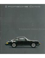 1985 PORSCHE 911 CARRERA / TURBO BROCHURE DUITS, Nieuw, Ophalen of Verzenden