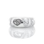 Chopard - Ring - Love - 18 karaat Witgoud - 0.29ct. tw., Nieuw