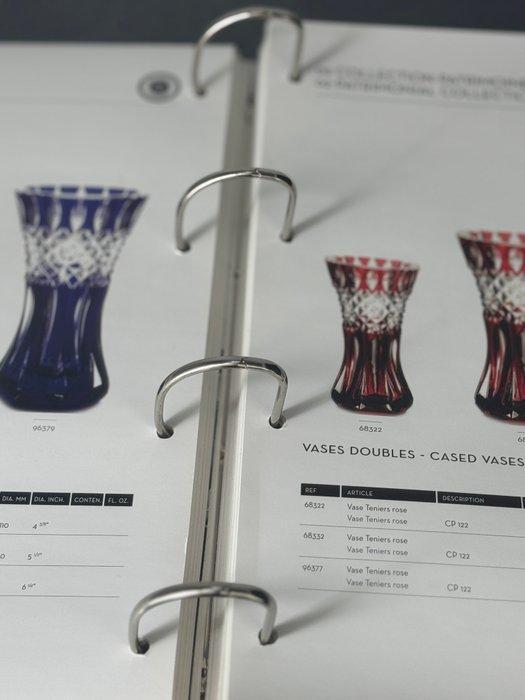 Val Saint Lambert - Vase - Papier - Catalogue pro VSL, Antiquités & Art, Antiquités | Verre & Cristal