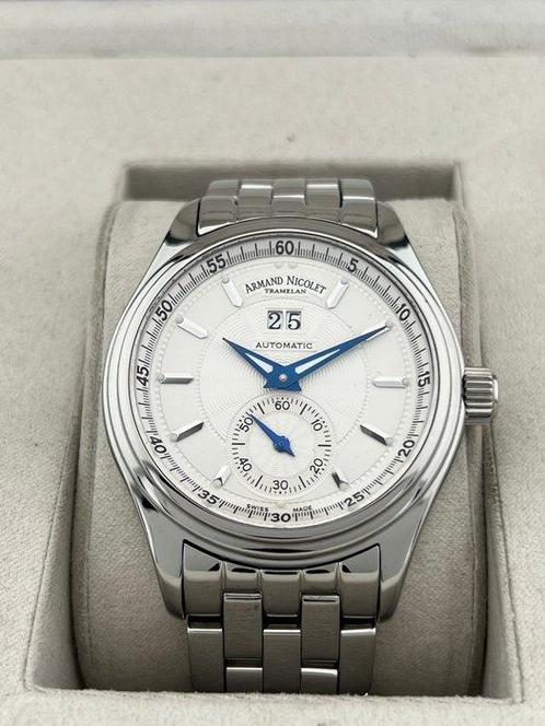 Armand Nicolet - Tramelan Big Date - Sans Prix de Réserve -, Handtassen en Accessoires, Horloges | Heren