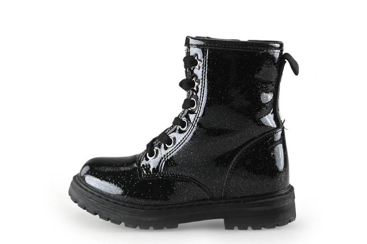 Nelson Veterboots Meisjes in maat 27 Zwart, Kinderen en Baby's, Kinderkleding | Schoenen en Sokken, Jongen of Meisje, Zo goed als nieuw