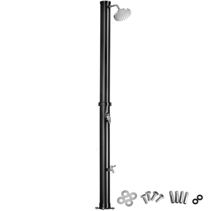 tectake Buitendouche Tinto 20l - zwart, Doe-het-zelf en Bouw, Sanitair, Verzenden