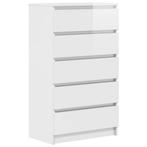 Ladekast 60cm Wit | Meubel Outlet | Laatste Stuks!, Verzenden, Nieuw