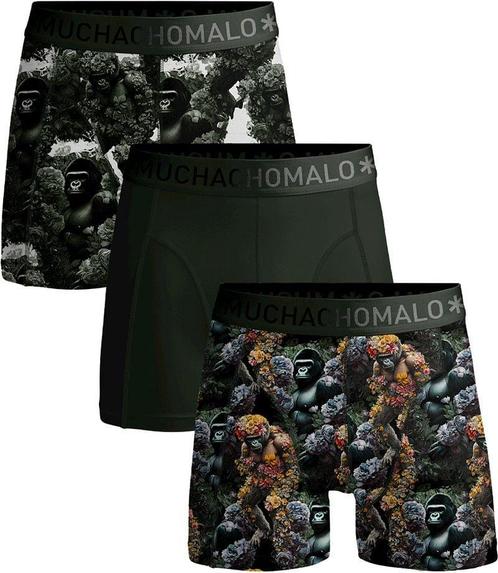 Muchachomalo Boxershorts 3-Pack Gorilla maat M Heren, Kleding | Heren, Ondergoed, Groen, Boxer, Verzenden