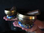 Bol chantant - 2x 3 ensembles de bols chantants - Bouddhisme