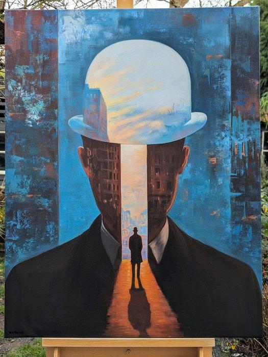 Wilhem von Kalisz - The Key of Dreams (XL size), Antiek en Kunst, Kunst | Schilderijen | Modern