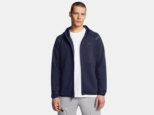 Under Armour Unstoppable Flc Fz Hd Eu-Blu 410 - Maat SM, Kleding | Heren, Truien en Vesten, Blauw, Nieuw, Maat 46 (S) of kleiner