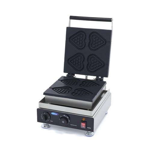 Wafelijzer - 4 Stuks - Lolly Hartjes Wafel, Elektronische apparatuur, Wafelijzers, Nieuw, Verzenden