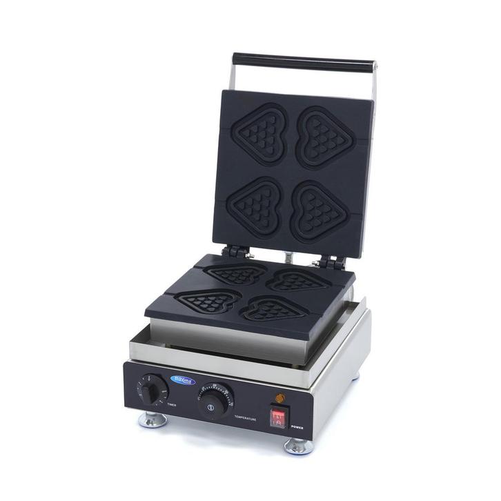 Wafelijzer - 4 Stuks - Lolly Hartjes Wafel, Elektronische apparatuur, Wafelijzers, Nieuw, Verzenden