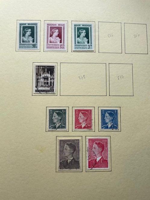 Belgique 1951/1993 - Collection incomplète de Belgique, de, Postzegels en Munten, Postzegels | Europa | België
