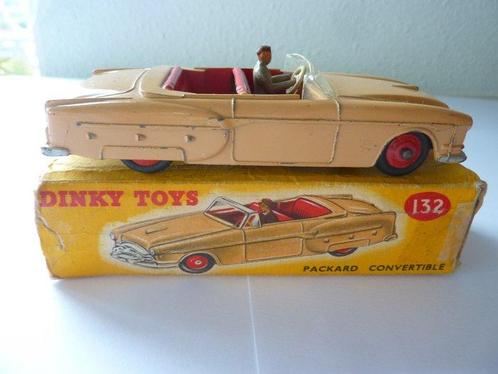 Dinky Toys - 1:48 - Packard Convertible, ref. 132 met OVP, Hobby en Vrije tijd, Modelauto's | 1:5 tot 1:12