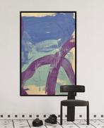 Stefanie Raus - Blau Violett 1027 XXL, Antiek en Kunst