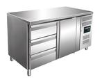 SARO Gekoelde werkbank met 1 deur en 1x set van 3 lades - KY, Zakelijke goederen, Horeca | Keukenapparatuur, Verzenden, Nieuw in verpakking