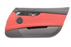 BMW Z4 E89 Deurpaneel rood/zwart leder rechts (RHD), Ophalen of Verzenden