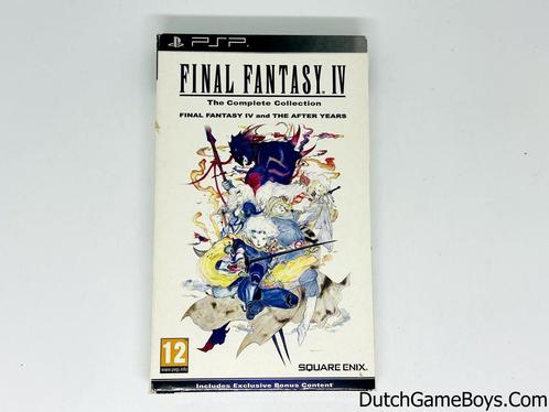 PSP - Final Fantasy IV - The Complete Collection, Games en Spelcomputers, Spelcomputers | Sony PSP, Gebruikt, Verzenden